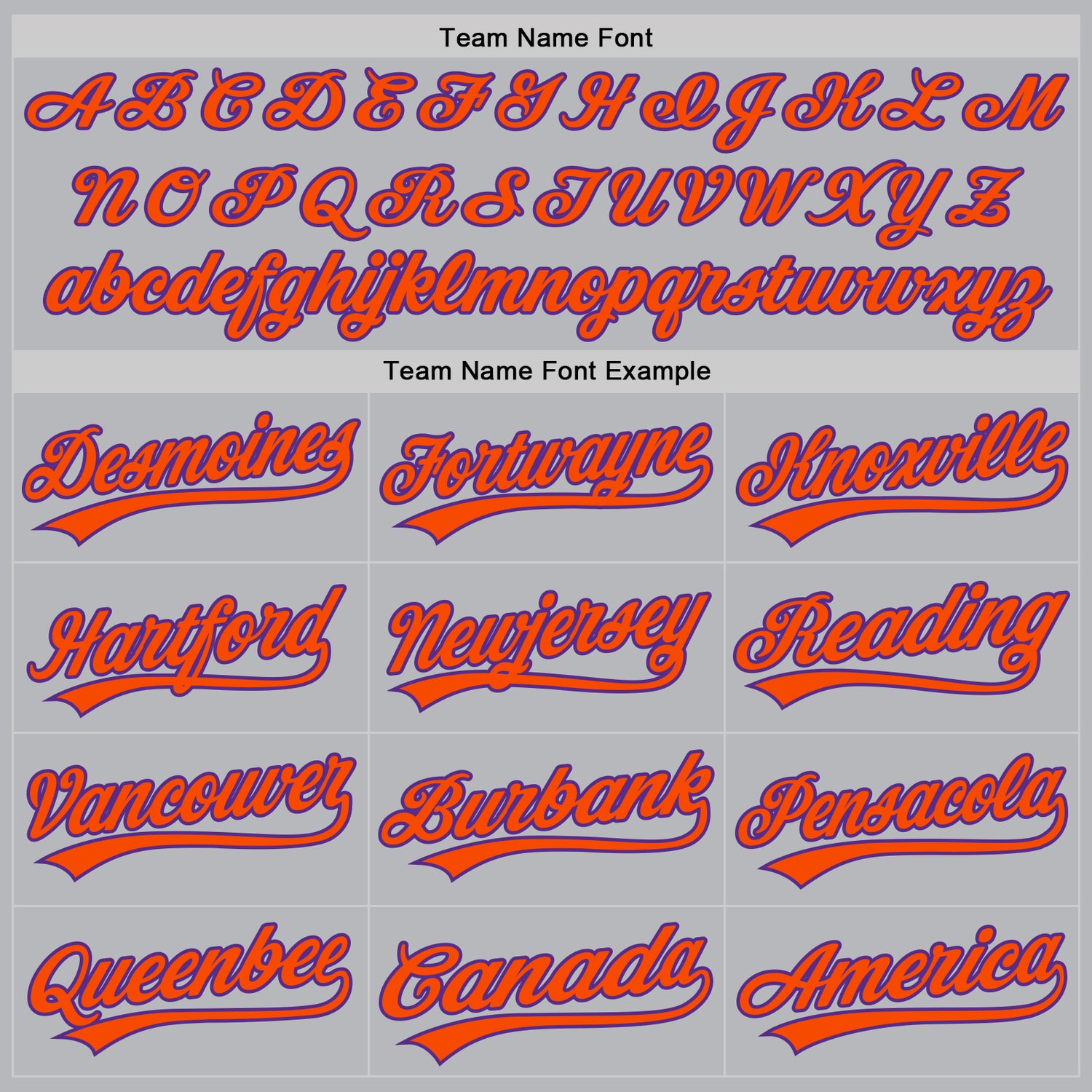 Custom Gray Purple-Orange Authentic Throwback Jersey - Image 4