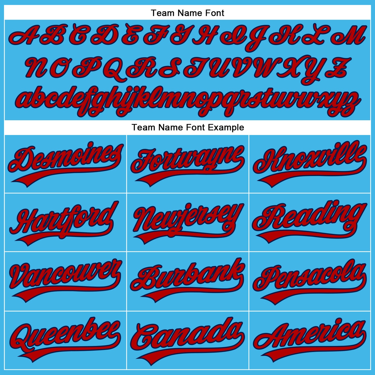 Custom Sky Blue Red-Navy Authentic Jersey - Image 4